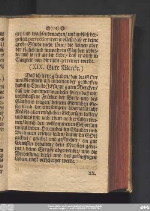 (XIX. Gute Wercke.)