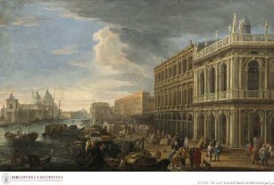 Die Riva degli Schiavoni in Richtung der Punta della Dogana