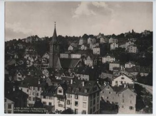 Kirche Sankt Mangen und Umgebung, Sankt Gallen: Ansicht