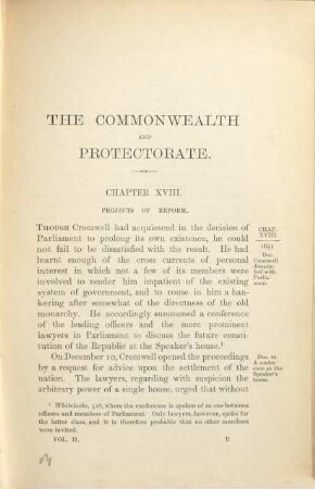 History of the Commonwealth and protectorate, 1649 - 1656. 2
