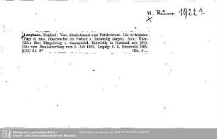 Historia Russiae 1922.s