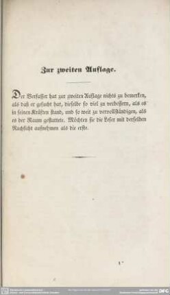 Zur zweiten Auflage
