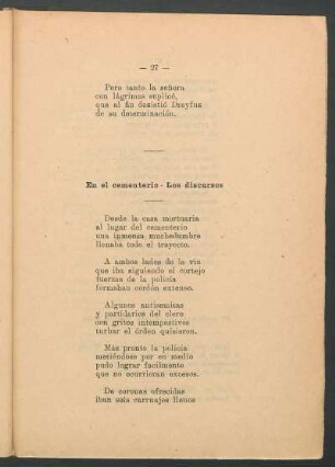 En el comentario - Los discursos