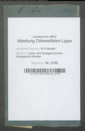 Erblasser: Wittemeier, Johann Christian: