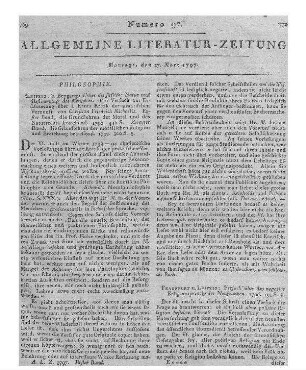 Versuch über das negative Religionsprincip der Neufranken. Frankfurt, Leipzig 1796
