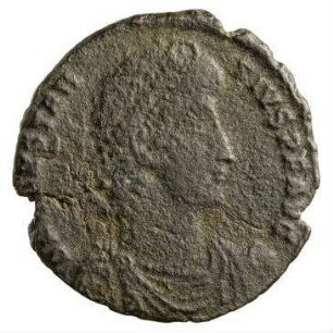 Münze, Aes 2, 350 - 355 n. Chr.