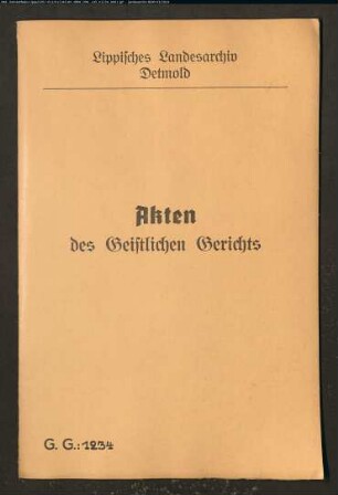 Anna Elisabeth Meyer, gebürtig aus Barntrup, seinerzeit Magd zu Wierborn gegen Junker Christoph Friederich von Kersenbruch [Kerßenbrock] zu Wierborn, Sohn der Witwe von Kersenbruch, wegen einer Schwängerung und Unterhaltsklage