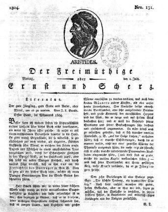 Nro. 131., Montag den 2. July