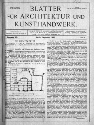No. 9., September 1907