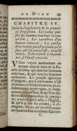 Chapitre IV. Suite de l'application de la premiére Proposition. [...]