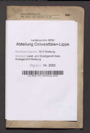 Erblasser: Gruttmann, Elisabeth, geb. Arens: