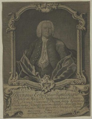 Bildnis des Georgius Erhardus Hambergerus