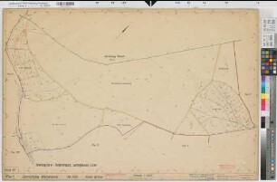 Siedlinghausen (Winterberg), Flurbereinigung Siedlinghausen, Bl. 18 Zuteilungskarte Winterberg Flur 1