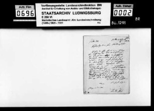 Beiträge des Konrektors Karl Pfaff aus Esslingen zur Geschichte der Oberamtsorte