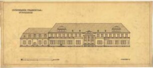 Billing, Hermann; Frankenthal, Zuckerfabrikstr.; Zuckerfabrik, Umbau Verwaltungsgebäude - Ansicht