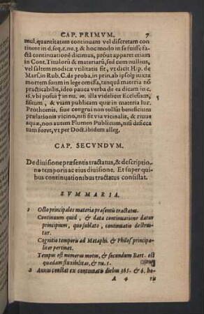 Capitulum secundum.