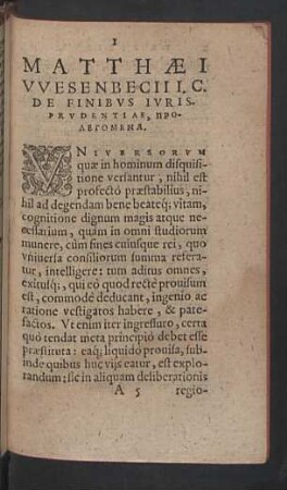 De finibus iurisprudentiae