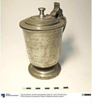 Krug der Maurer- und Zimmerergesellen