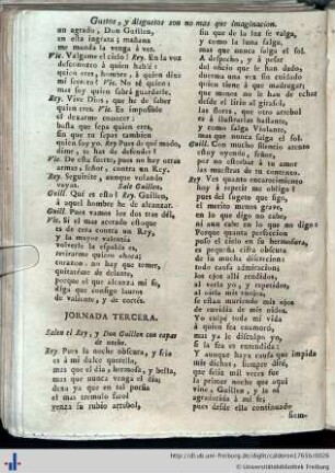 Jornada tercera.