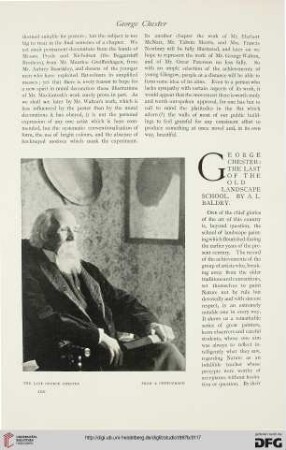 11: George Chester : the last of the old landscape school