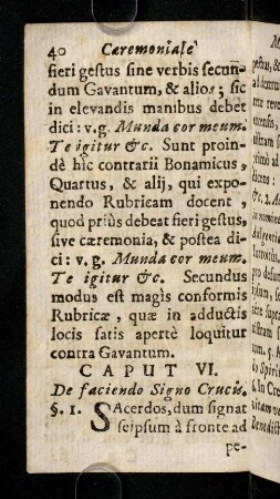 40-58, Caput VI.