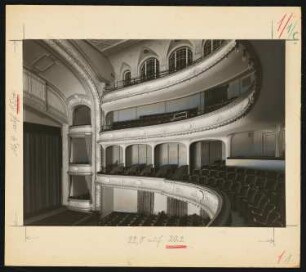 Stadttheater, Aachen: Zuschauerraum