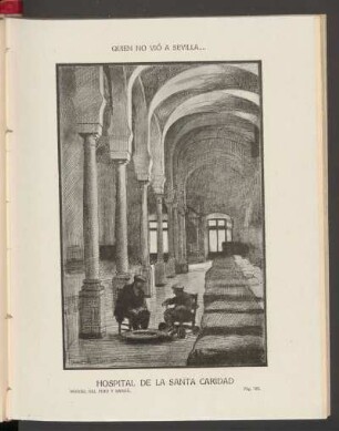 Hospital de la Santa Caridad - [Dibujo]