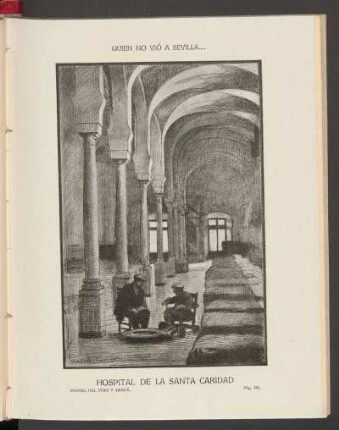 Hospital de la Santa Caridad - [Dibujo]