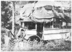 Wrack eines Doppelstockbusses