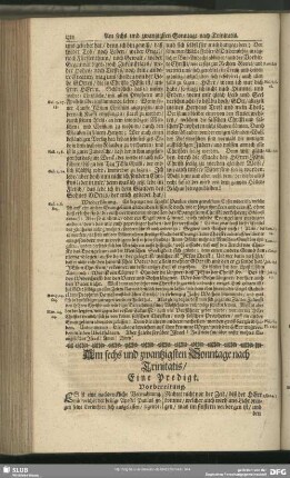 Am sechs und zwantzigsten Sonntage nach Trinitatis