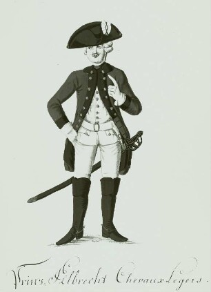 Dragoner des Chevauxléger-Regiments Prinz Albrecht von Polen und Sachsen