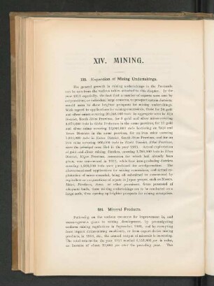 123. Expansion of Mining Undertakings.