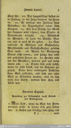Zweytes Capitel