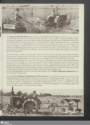 Mähmaschine Krupp