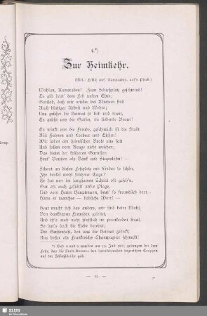 4. Zur Heimkehr