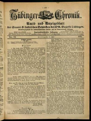 489-508, 16. Juni (Nro. 115) - 21. Juni (Nro. 119)