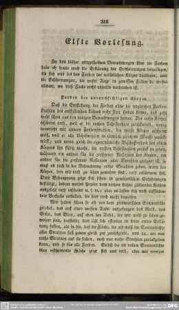 Elfte Vorlesung