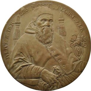 Papst Julius II. (Steinmodell)