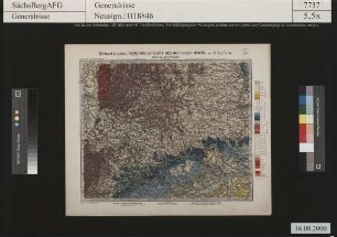 Geologische Karte des Deutschen Reiches in 27 Blättern