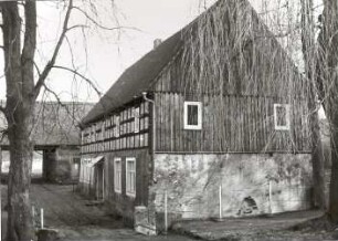 Fachwerkhaus in Gehren : Ort: Jarin / Gehren (Heideblick). Fachwerkhaus