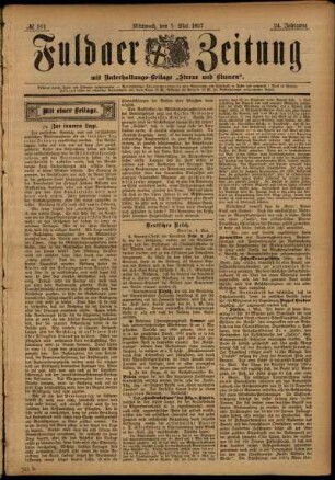 Ausgabe vom Mittwoch, den 05. Mai 1897.