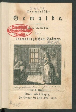 Dramatische Gemälde