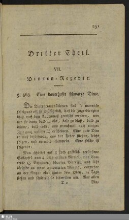 VII. Dinten-Rezepte