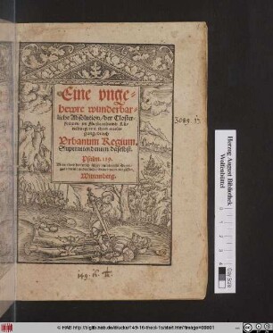 Eine vnge=||hewre wunderbar=||liche Absolution/ der Closter=||frawen jm Fürstenthumb Lü=||neburg/ mit jhrer ausle=||gung/ durch || Vrbanum Regium.|| Superattendenten daselbst.|| ... ||
