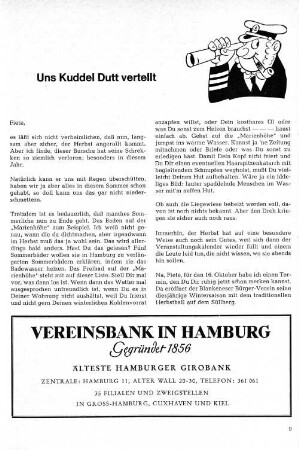 Uns Kuddel Dutt vertellt
