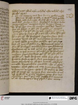 Conradus de Saxonia, Sermones de sanctis ((185r) Nr. 297)