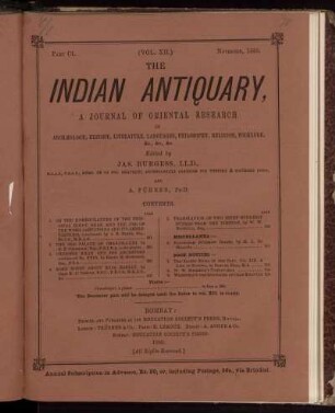 Part CL... November, 1883.