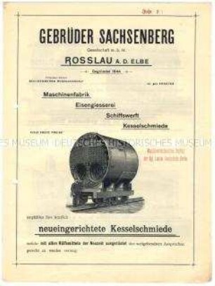 Kessel für Dampfmaschinen