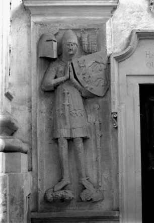 Grabmal des Albrecht von Hohenlohe (+1338)