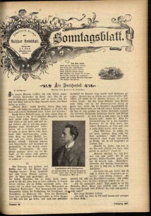 Ausgabe vom Sonntag, den 20. Oktober 1907.